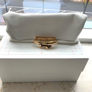 Alexander McQueen Four Ring Leather Pouch